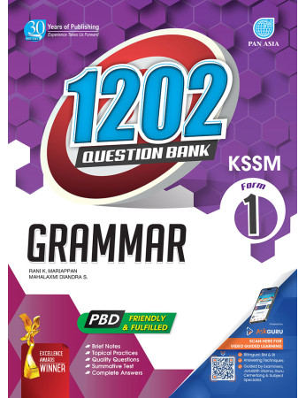 1202 Question Bank Grammar Form 1 KSSM