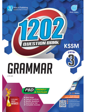 1202 Question Bank Grammar Form 3 KSSM