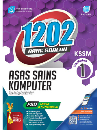 1202 Bank Soalan Asas Sains Komputer Tingkatan 1 KSSM