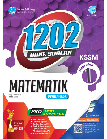 1202 Bank Soalan Matematik Tingkatan 1(Bilingual) KSSM